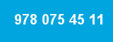 978 075 45 11